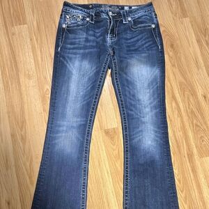 Women’s Blue Flared Jeans